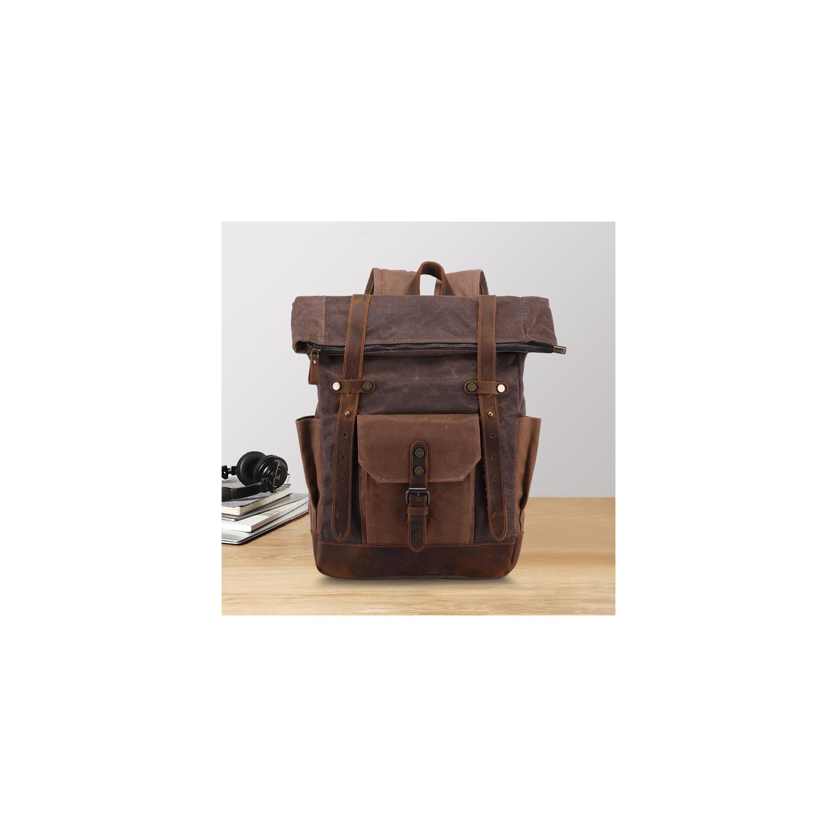 Чоловічий міський рюкзак Dylan коричневий