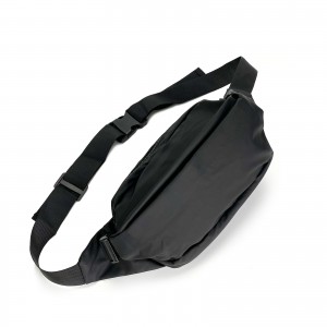 Сумка бананка на пояс чорна Williams