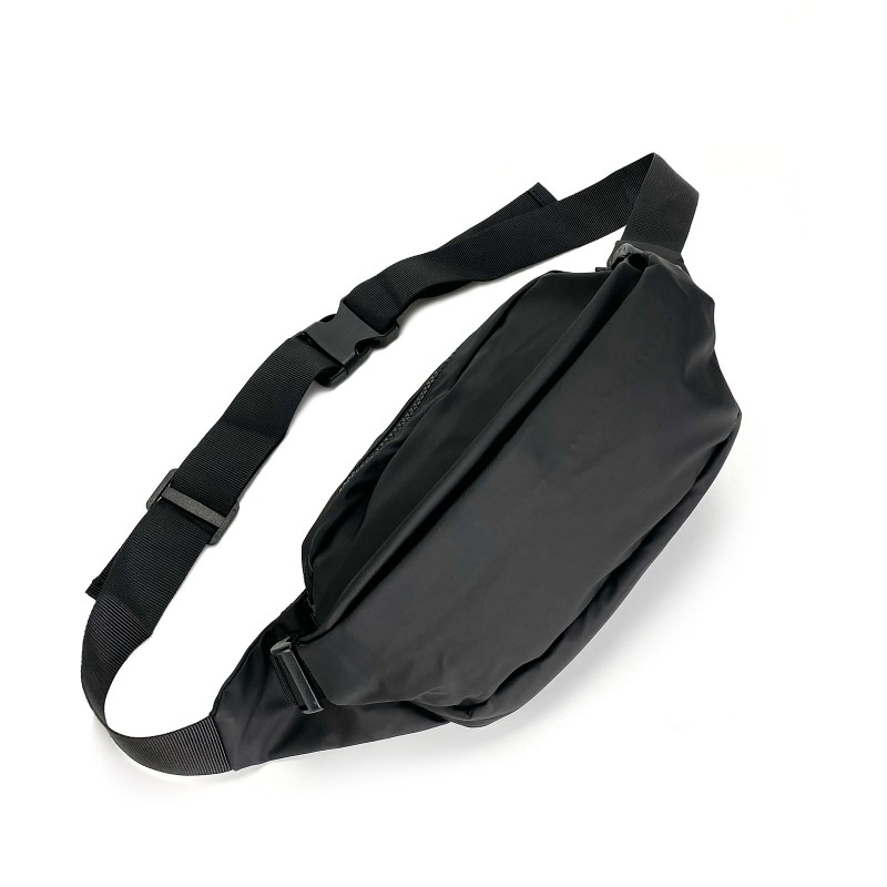 Сумка бананка на пояс черная Williams