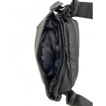 Сумка бананка на пояс черная Williams фото