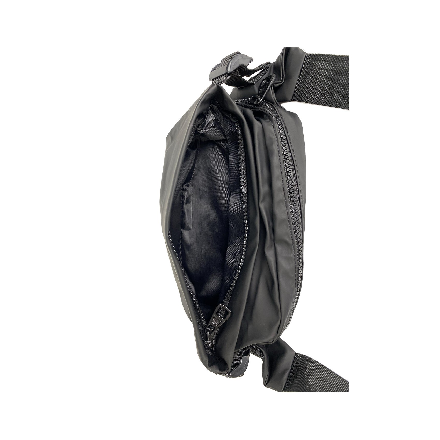 Сумка бананка на пояс черная Williams