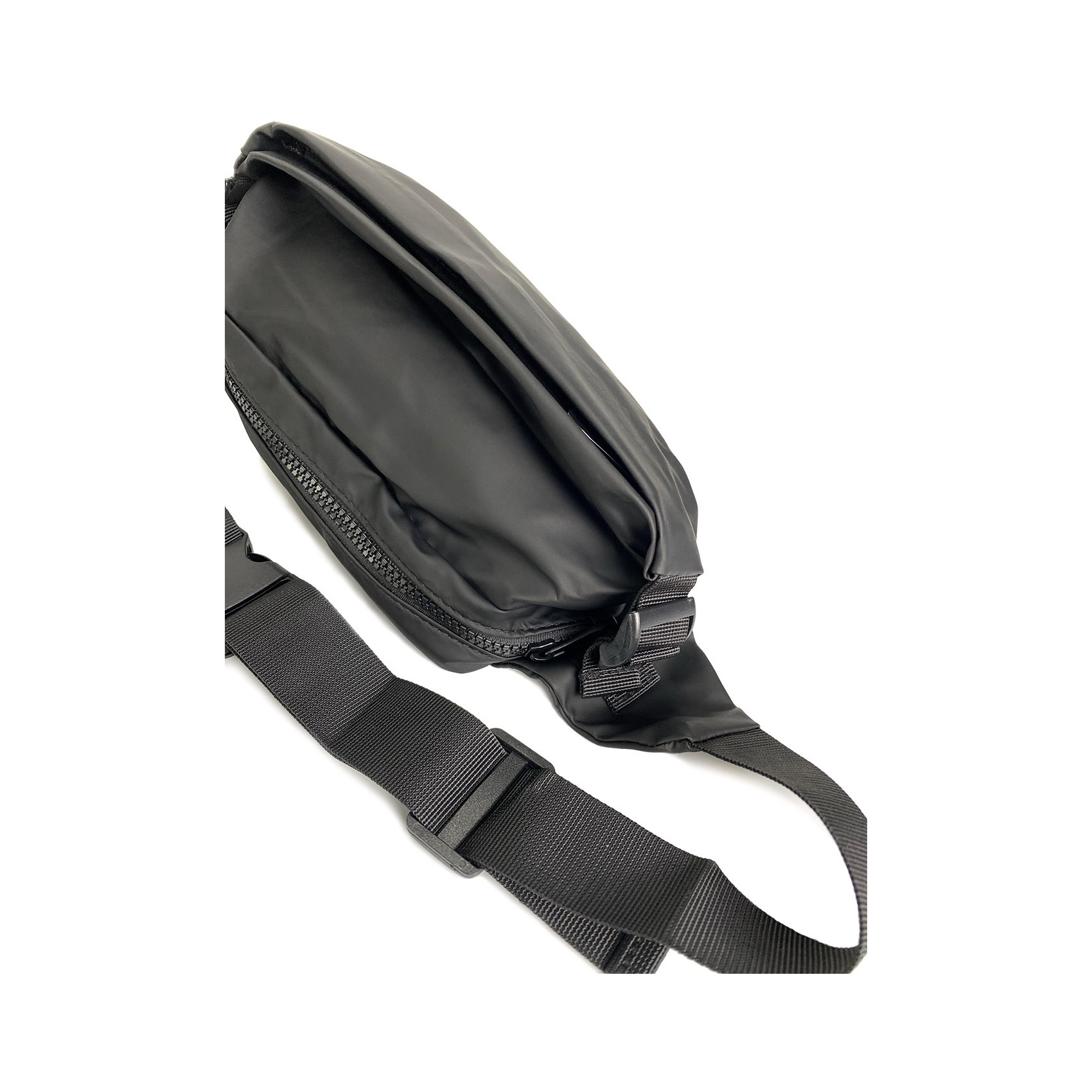 Сумка бананка на пояс чорна Williams