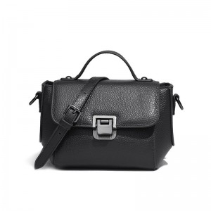 Жіноча шкіряна сумка Natalie чорна