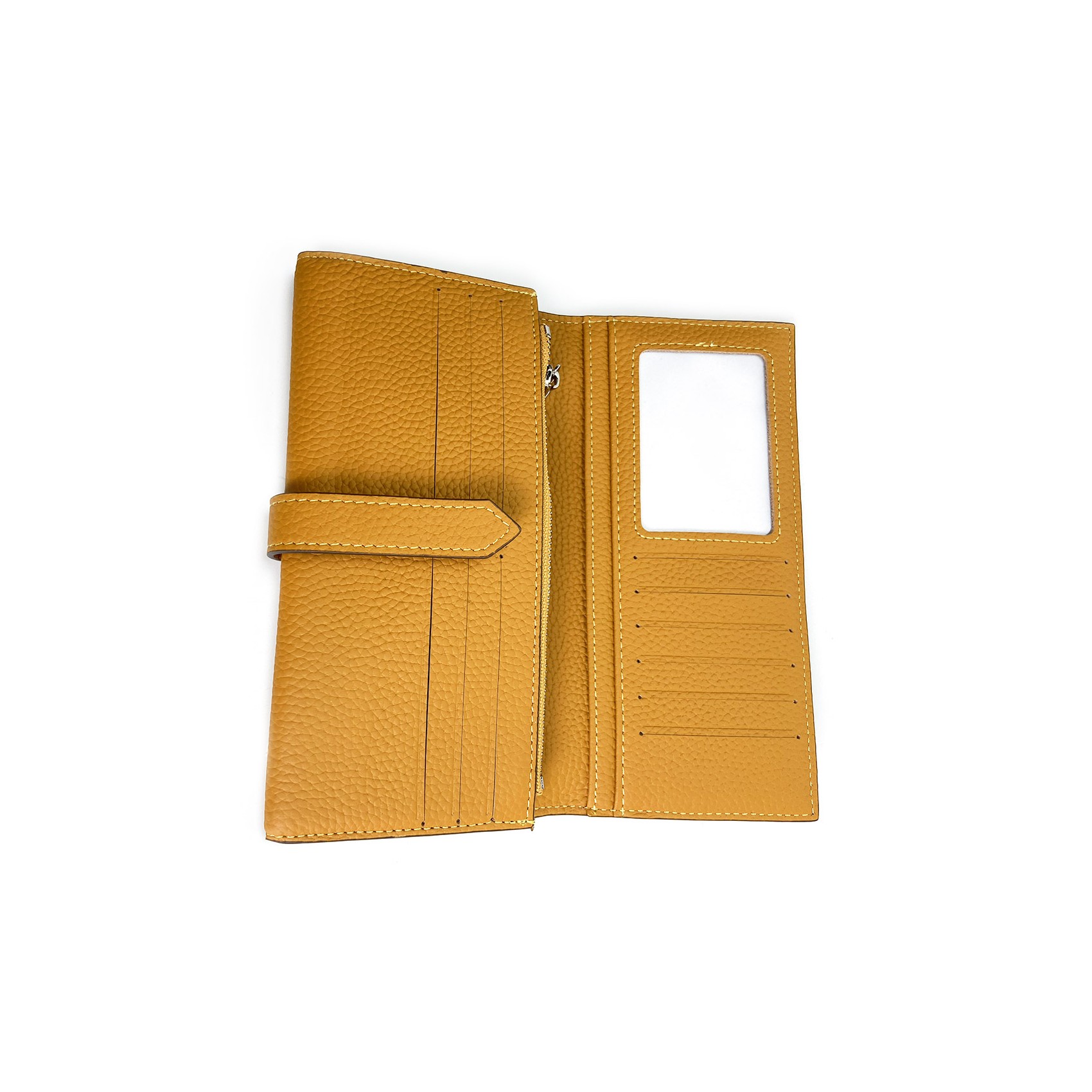 Жіночий шкіряний гаманець Louise жовтий