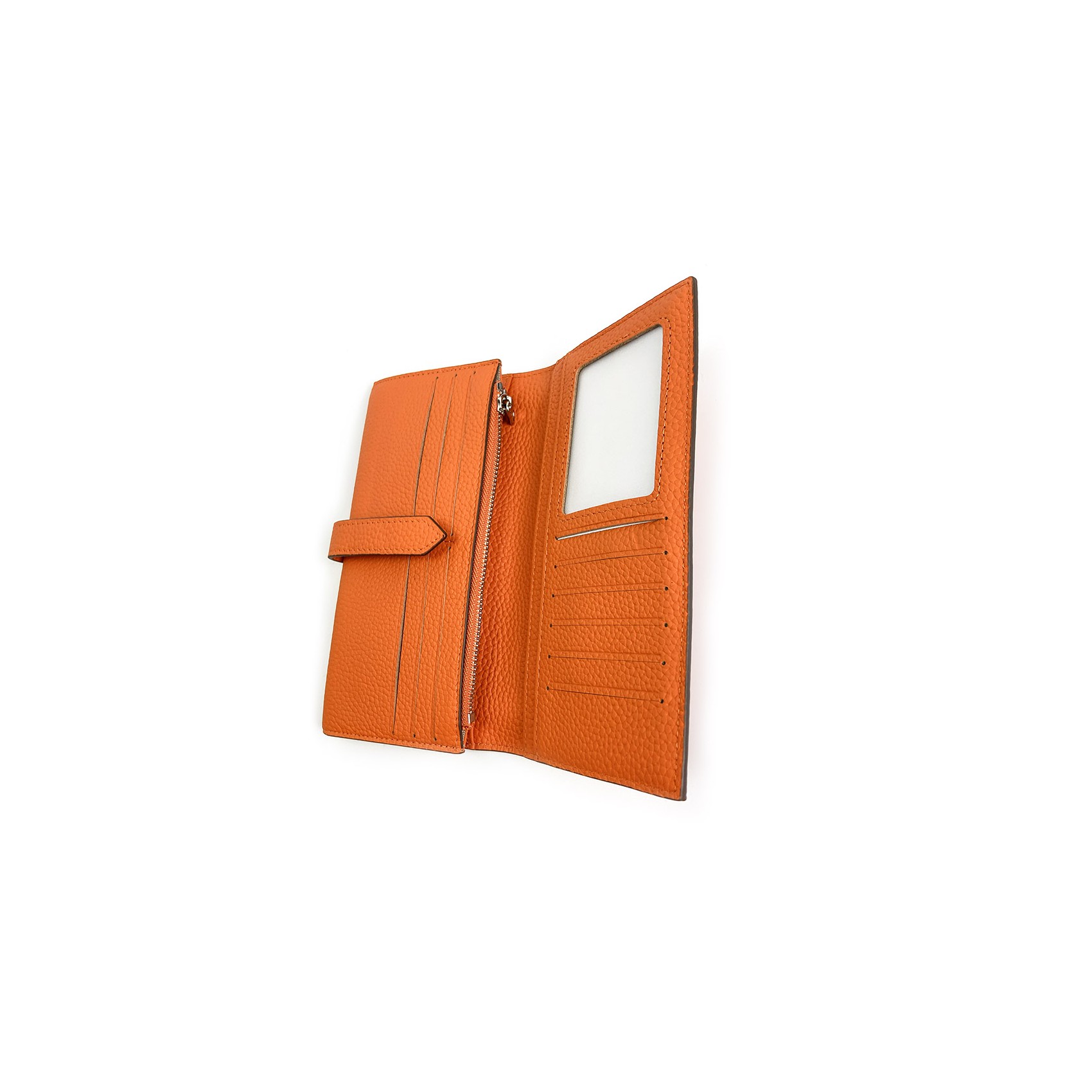 Жіночий шкіряний гаманець Louise помаранчевий