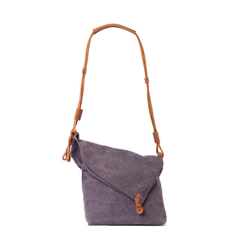 Женская сумка через плечо Air графит - 1 фото