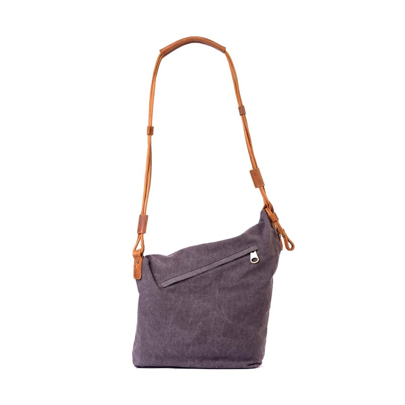 Жіноча сумка через плече Air графіт - 3 фото