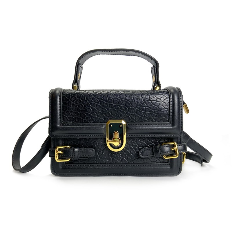 Женская сумка-клатч Krystal черная