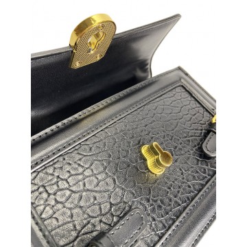 Жіноча сумка-клатч Krystal чорна фото