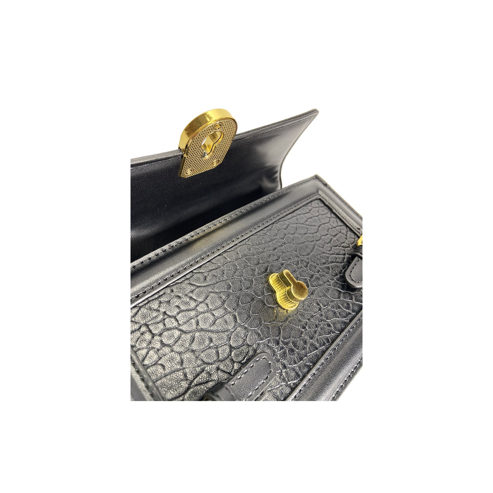 Женская сумка-клатч Krystal черная