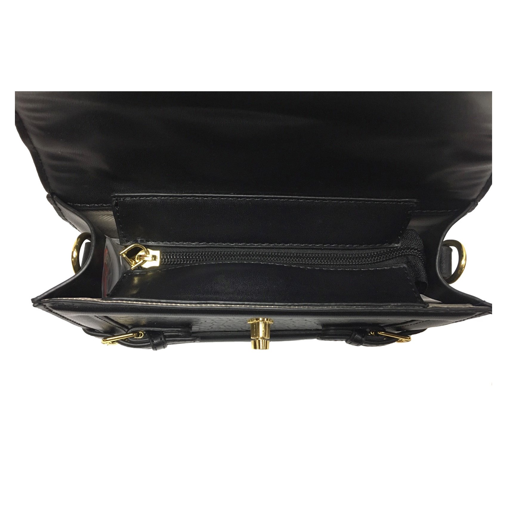 Жіноча сумка-клатч Krystal чорна