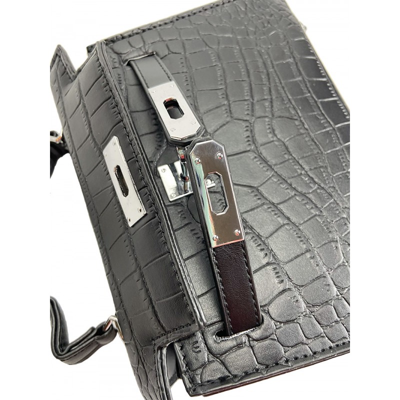 Женская сумка Cristal черная - 3 фото