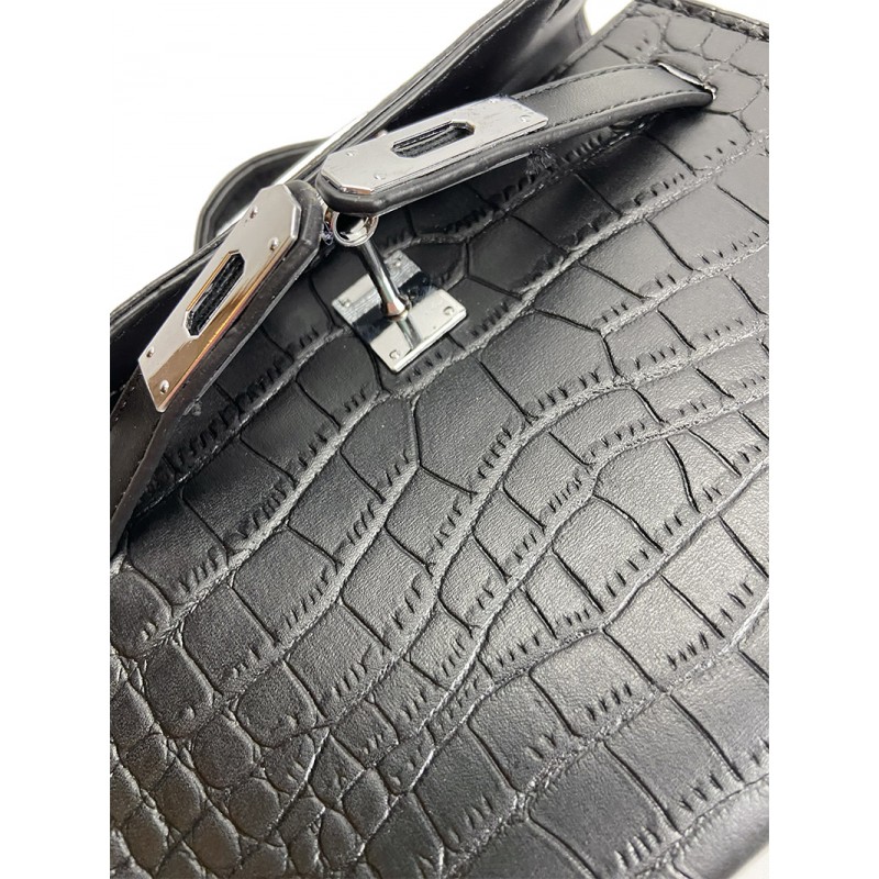 Жіноча сумка Cristal чорна - 4 фото