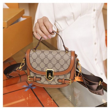 Жіноча сумка крос боді Lauren бежева фото