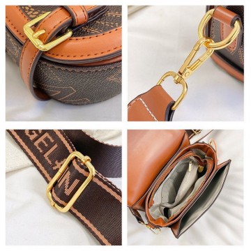 Женская сумка кросс боди Lauren коричневая фото