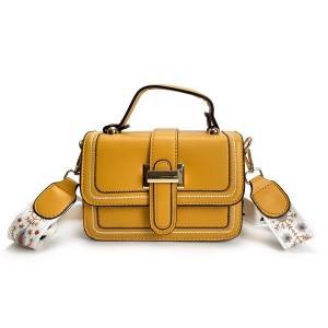 Женская сумка кросс боди Melissa желтая