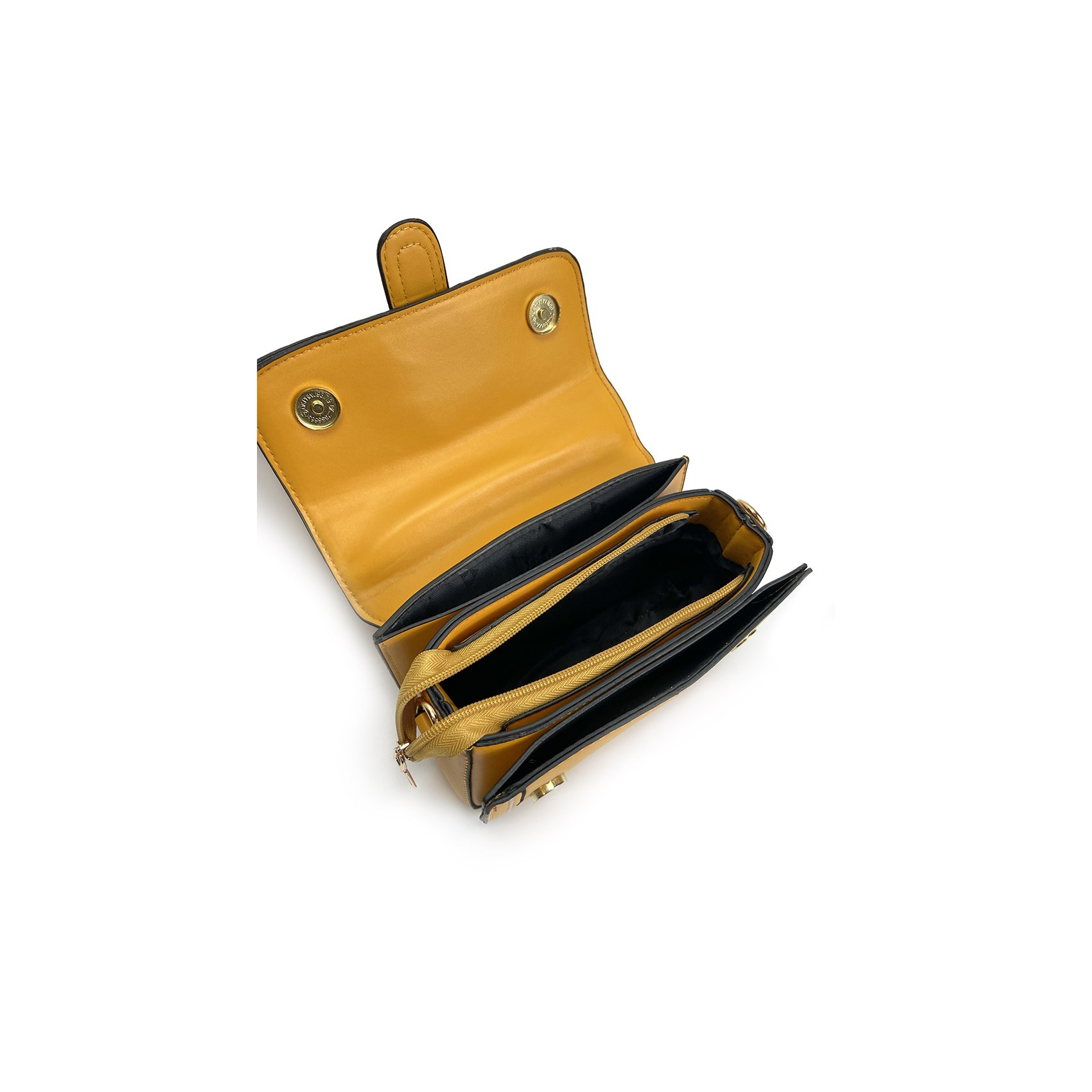 Женская сумка кросс боди Melissa желтая