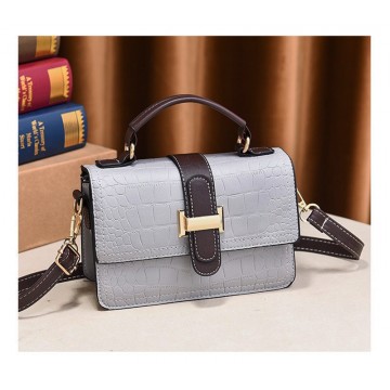 Женская сумка кросс боди Lillian серая фото