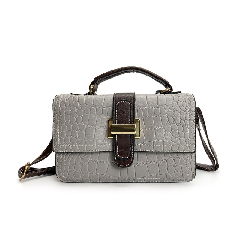 Женская сумка кросс боди Lillian серая