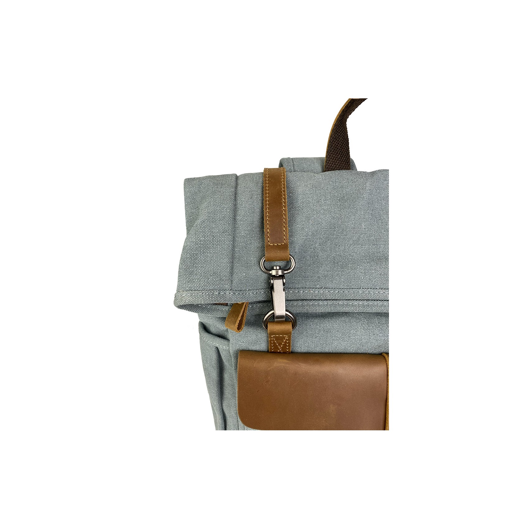 Чоловічий міський рюкзак Fridrich сіро-блакитний