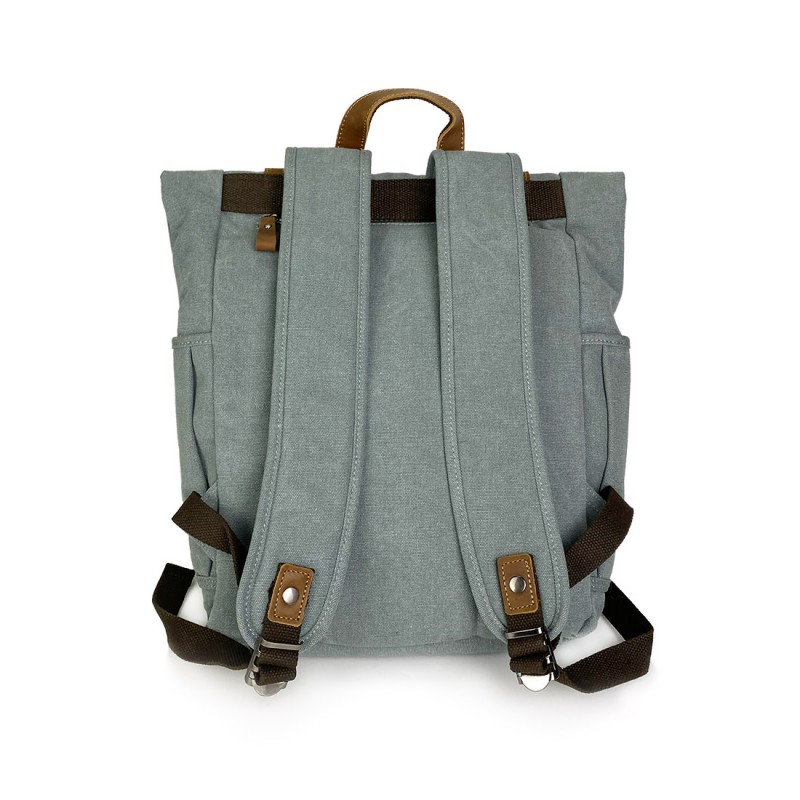 Мужской городской рюкзак Fridrich серо-голубой - 1 фото