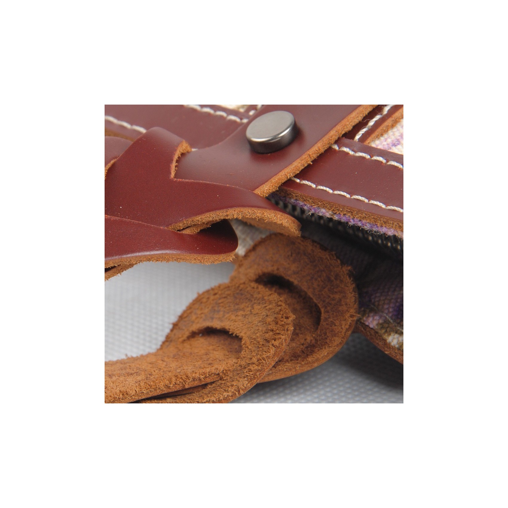 Жіноча міська сумка Flower кремово-бузкова