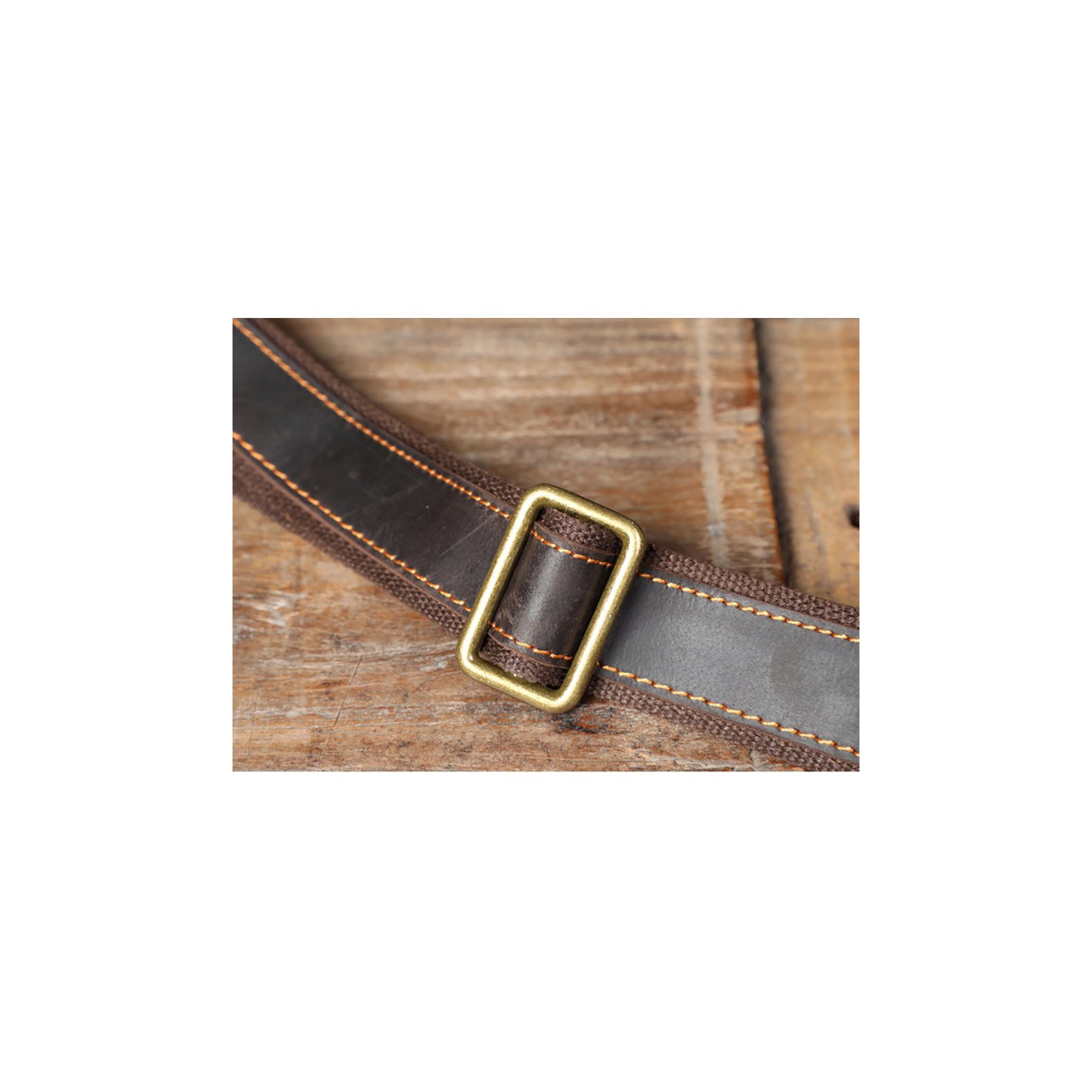 Чоловіча шкіряна дорожня сумка Weinstein темно-коричнева