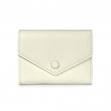 Жіночий шкіряний гаманець Ellie білий фото