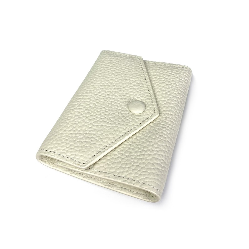 Жіночий шкіряний гаманець Ellie білий - 5 фото