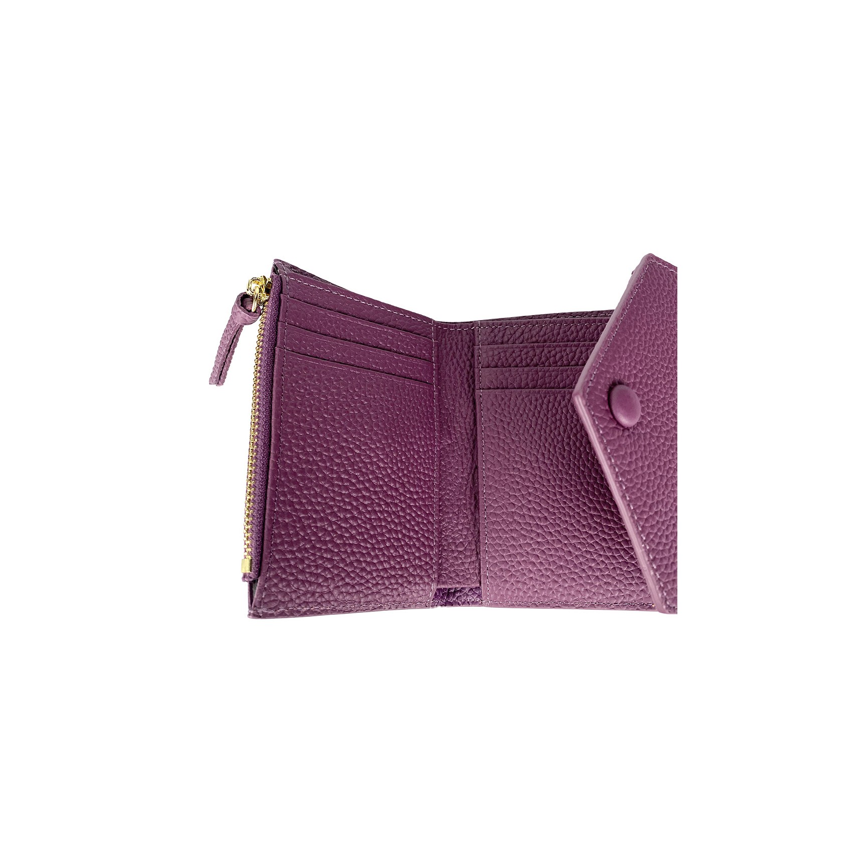 Женский кожаный кошелек Ellie фиолетовый