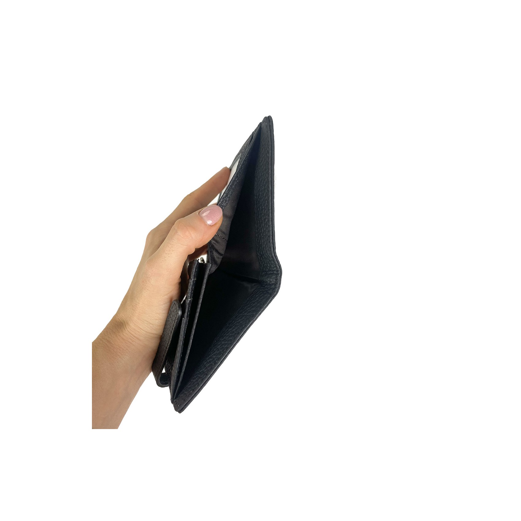 Жіночий шкіряний гаманець Annie чорний