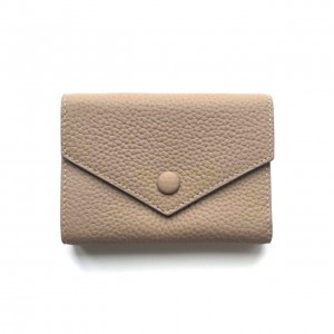Жіночий шкіряний гаманець Ellie бежевий
