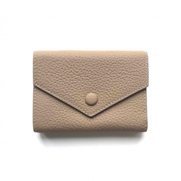 Женский кожаный кошелек Ellie бежевый фото