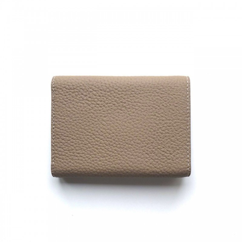 Женский кожаный кошелек Ellie бежевый - 2 фото