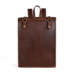 Чоловічий шкіряний рюкзак Barnard коричневий