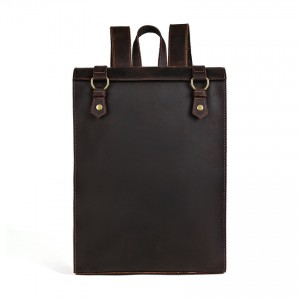 Чоловічий шкіряний рюкзак Barnard темно-коричневий