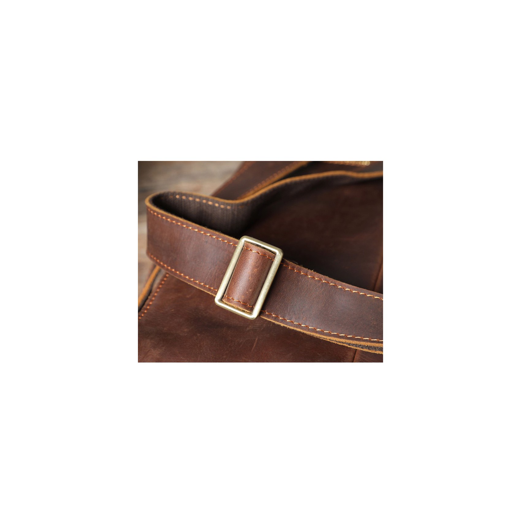 Чоловічий шкіряний рюкзак Barnard коричневий