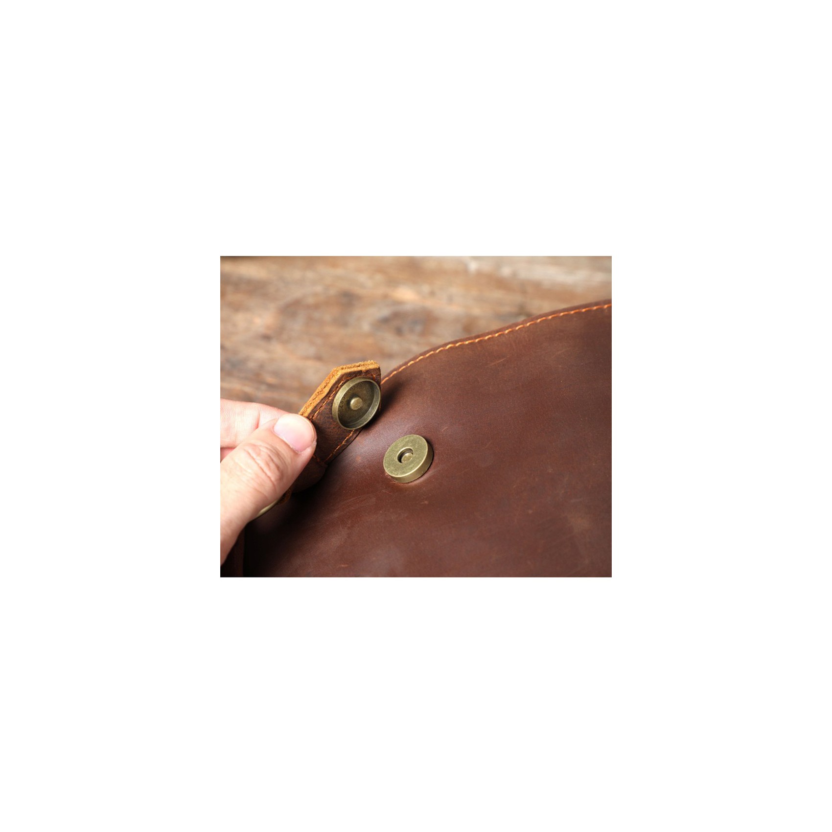 Чоловічий шкіряний рюкзак Barnard коричневий