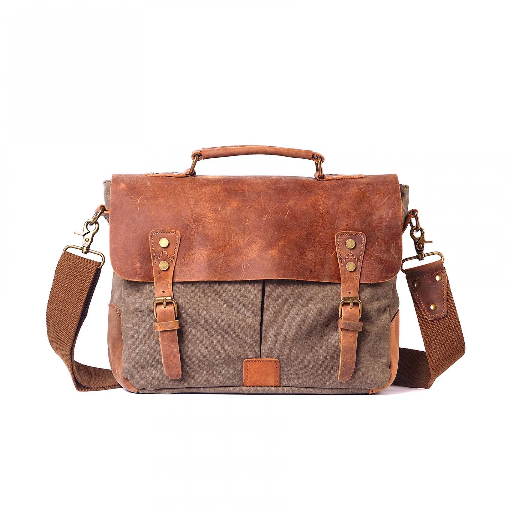 Мужской портфель Tone тауп