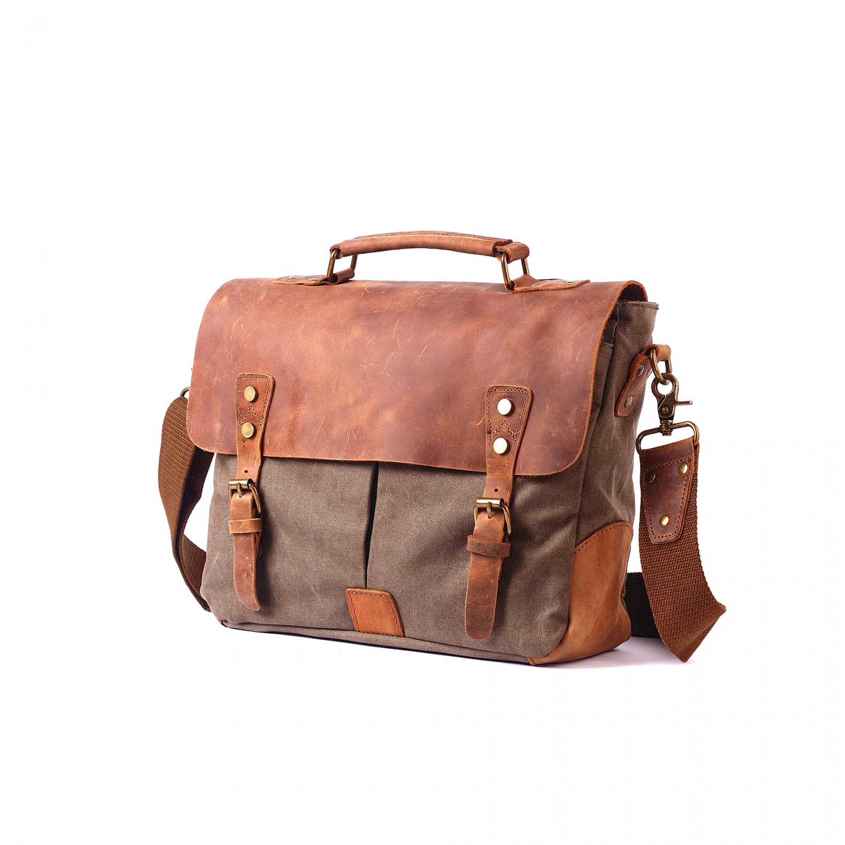 Чоловічий портфель Tone тауп