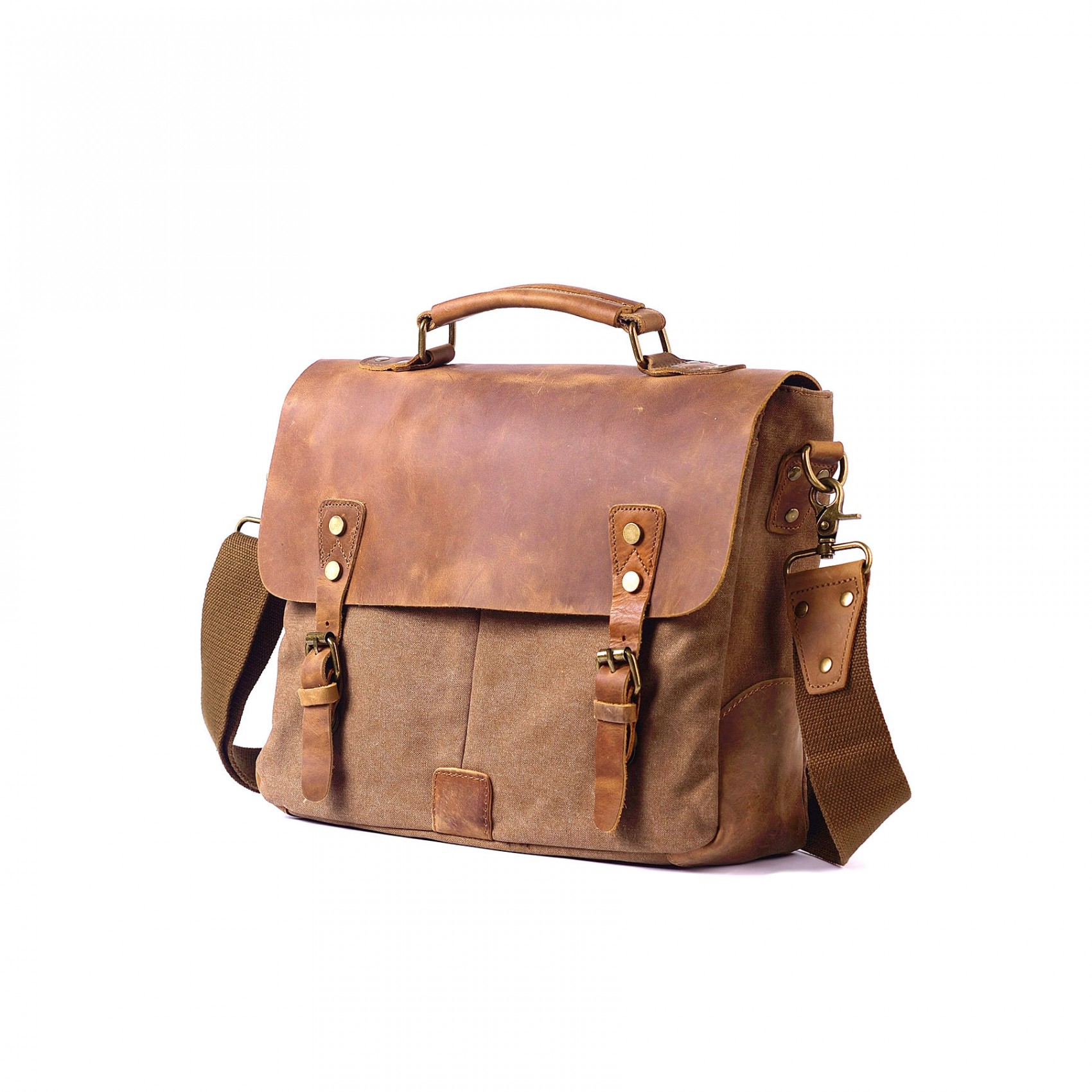 Чоловічий портфель Tone коричневий