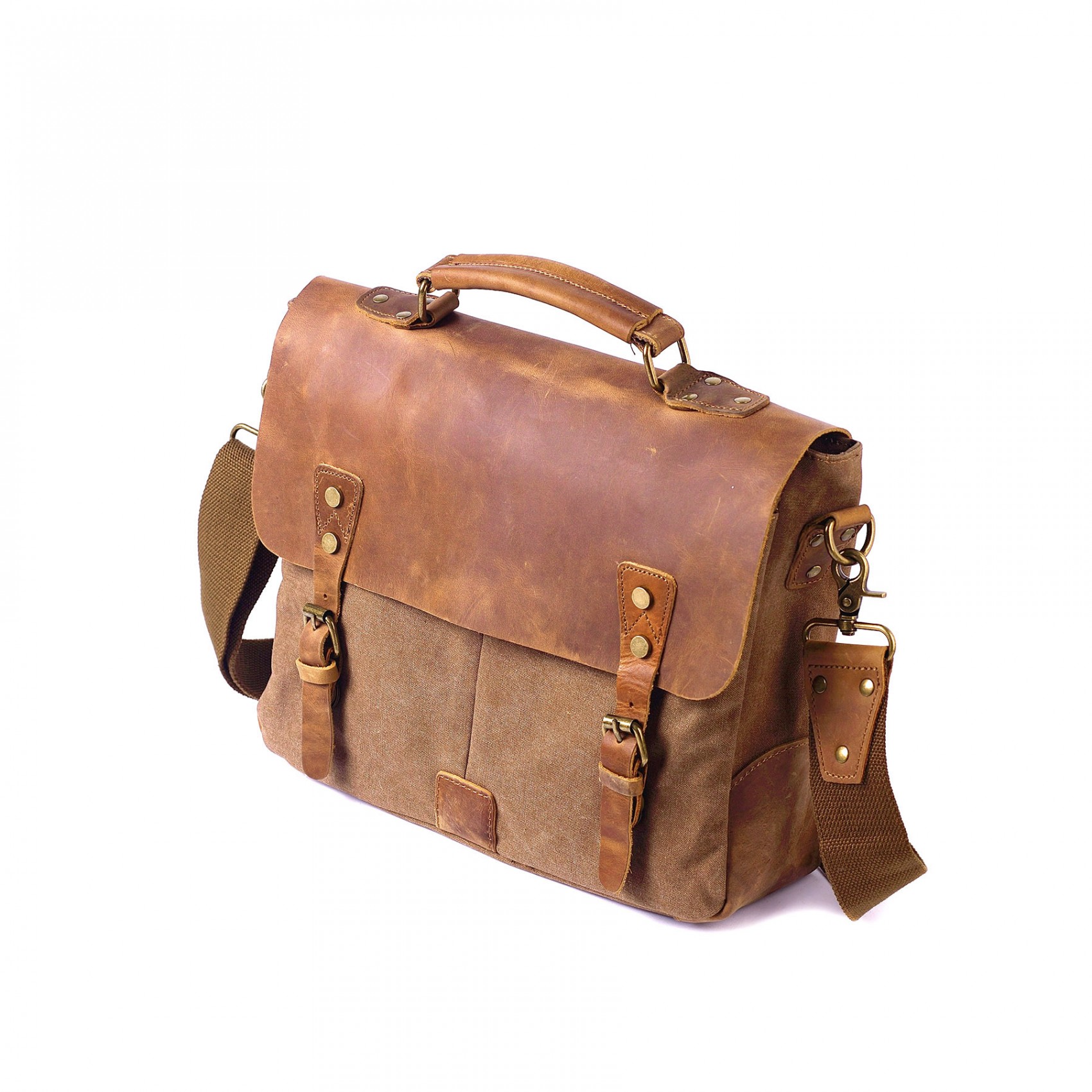 Мужской портфель Tone коричневый