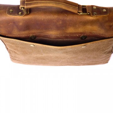 Мужской портфель Tone коричневый фото