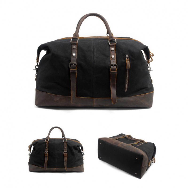 Чоловіча міська сумка Conrad чорна - 1 фото