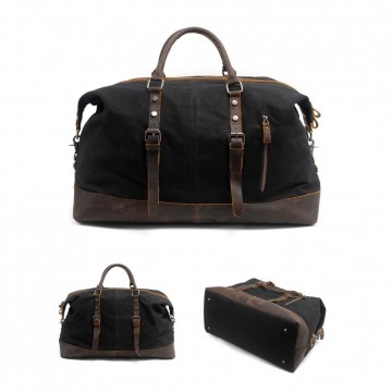 Чоловіча міська сумка Conrad чорна фото