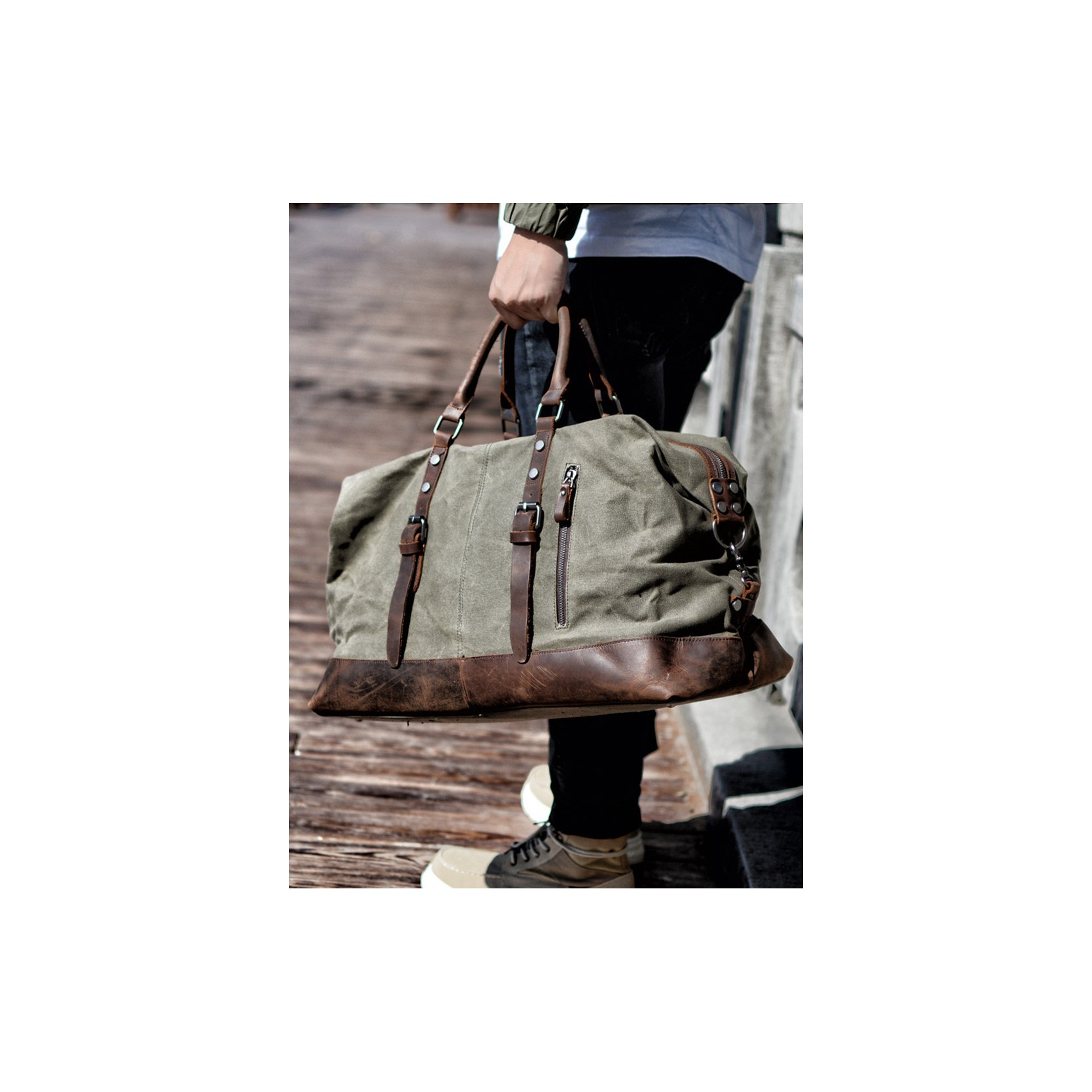 Мужская городская сумка Conrad хаки