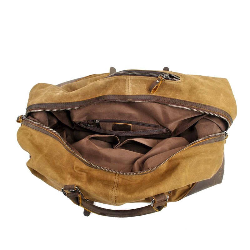 Мужская городская сумка Conrad светло-коричневая - 4 фото