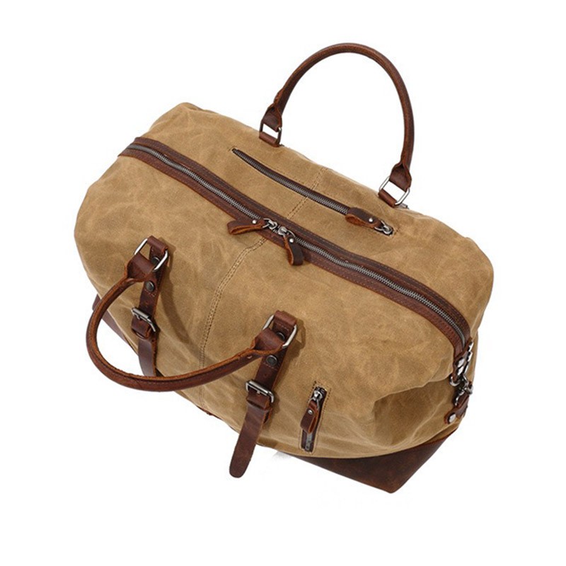 Мужская городская сумка Conrad светло-коричневая - 3 фото