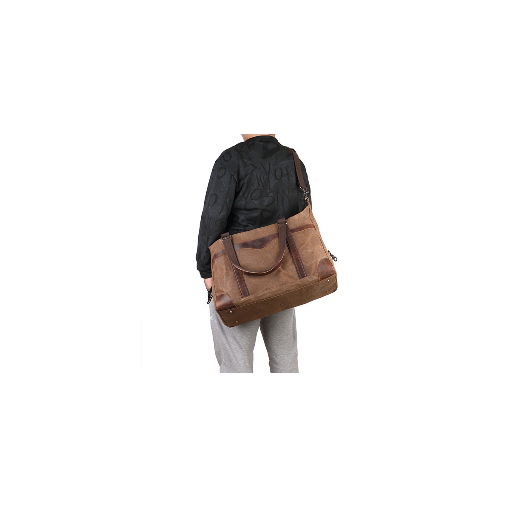 Чоловіча міська сумка Arbor коричнева