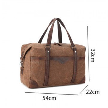 Чоловіча міська сумка Arbor коричнева фото